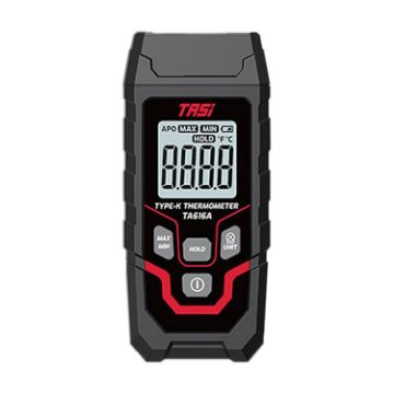TRSI TA616A K-Type Thermocouple Thermometer, Single Channel - 1