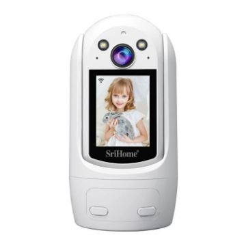 SriHome SH060 2MP Smart IP Camera with Two-Way Video Call - 1