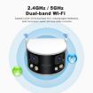 SriHome SH070 4MP Ultra-wide Waterproof Night Vision Camera (EU Plug) - 5