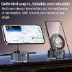BDK101 Gun Metal Magnetic Folding Car Phone Holder - 5