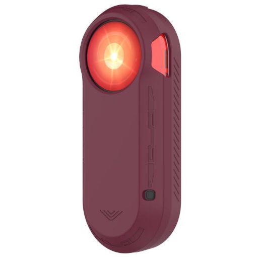 Garmin Varia RCT715/RTL515/UT800 Tail Light Silicone Case (Wine Red) - 1