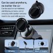 Grey K10A Three-axis Folding Magnetic Car Phone Holder - 6