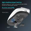 HXSJ T700 Black Lightweight Tri-mode Wireless Mouse - 5