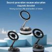 XZK104 Gen 2 Magnetic Folding Car Phone Holder in Gun Metal B Type - 2