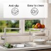 Acrylic 3 Tier Corner Organizer Shelf - YX165 Transparent - 4