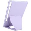 Samsung Galaxy Tab S10+/S9+ Purple Magnetic Leather Tablet Case - 4