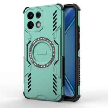 OPPO K13 5G Light Green Shockproof MagSafe Armor Case with Ring - 1