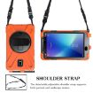Shockproof Orange Case for Samsung Galaxy Tab Active 2 8.0 with Strap - 3