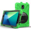 Green Shockproof Case for Samsung Galaxy Tab Active 2 with Strap & Slot - 2