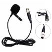 4 Pin XLR Lavalier Microphone, Metal, 1.5m Cable Length - 2
