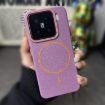 Xiaomi 13 MagSafe Litchi Grain TPU Case (Purple Orange) - 2