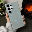 Galaxy S22+ 5G MagSafe Litchi Grain TPU Case (Light Blue) - 2