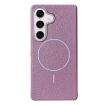 Samsung Galaxy S23 FE 5G Litchi Grain TPU Case - Sunset Purple - 1