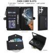 Galaxy S23 Ultra 5G Wallet Detachable Leather Case with Lanyard - 4