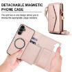 Samsung Galaxy A16 5G Wallet Leather Case with Lanyard, Rose Gold - 2