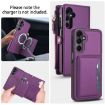 Samsung Galaxy A16 5G Leather Wallet Case with Lanyard, Dark Purple - 3