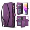 Samsung Galaxy A33 5G Wallet Case with Lanyard (Dark Purple) - 1