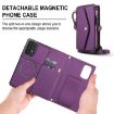 Samsung Galaxy A33 5G Wallet Case with Lanyard (Dark Purple) - 2