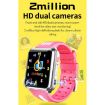 H1 1.54" Dual Camera Smart Watch with SIM/GPS/Temp (Silver Pink) - 5