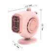 Pink 24V Portable Car Dashboard Heater & Winter Defroster - 2