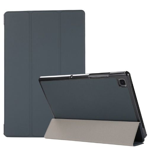3-Fold TPU + PU Leather Case Holder for Galaxy Tab A7 10.4 (2020) - 1