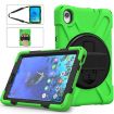 Shockproof Green Case for Lenovo Tab M8 (2020) with Straps & Holder - 4