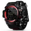 Lokmat MK16 Red Smart Watch, 50m Waterproof, LCD Screen, Reminders - 1
