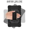 Samsung Tab A 8.0 2019 T290 360 Robot Case with Holder Black - 4