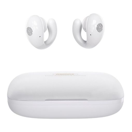 Remax TWS-17 White Ear Clip Bluetooth 5.0 Wireless Earphones - 1