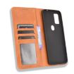 Ulefone Note 11P Brown Leather Flip Case with Card Slots & Holder - 4