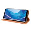 Ulefone Note 11P Brown Leather Flip Case with Card Slots & Holder - 5