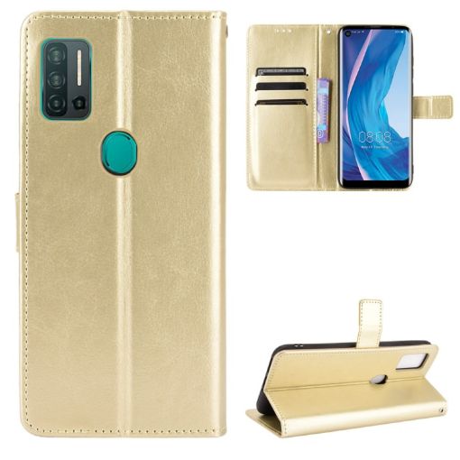 Ulefone Note 11P Gold Leather Case with Card Slots & Holder - 1