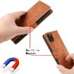 Ulefone Note 11P Brown PU Leather Case with Card Slots & Wallet - 6