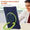 Galaxy Tab A7 10.4 T500/T505 Protective Case with Strap (Navy/Green) - 6