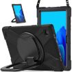 Samsung Galaxy Tab A7 10.4 Case with Holder & Strap (Black) - 1