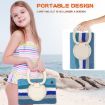 Galaxy Tab A7 10.4 Case with Holder & Strap, Silicone + PC, Blue - 5