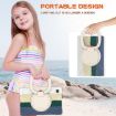 Galaxy Tab A7 10.4" T500/T505 Case: Silicone+PC, Holder & Strap, Green - 5