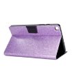Samsung Galaxy Tab A7 Lite T220 Glitter Flip Case, Purple - 6