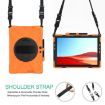 Shockproof Silicone Case w/ Strap & Pen Slot for Surface Pro X/2021 - 4