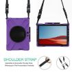Shockproof Silicone Case for Surface Pro X/2021 w/Straps & Pen Slot - 4