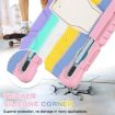 Samsung Galaxy Tab S6 T860 Pink Shockproof Case with Holder - 5