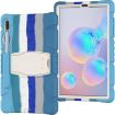 Galaxy Tab S6 T860 Shockproof Case: 3-Layer Protection, Holder - 3