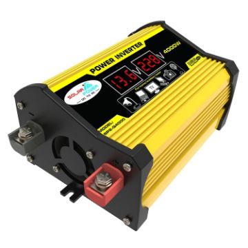 Legend II 4000W 12V to 220V Modified Wave Car Inverter (Yellow) - 1
