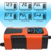 FOXSUR 2A 6V/12V Car/Motorcycle Smart Battery Charger, EU Plug, Red - 6