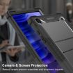 Samsung Galaxy Tab A7 10.4 Shockproof Case with Holder - Black - 3