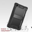 Samsung Galaxy Tab A7 10.4 Shockproof Case with Holder - Black - 6