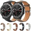 Amazfit T-Rex 3 22mm Creamy White Leather Watch Band - 2