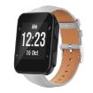 Garmin Forerunner 35/30/35j Grey Leather Watch Band 20mm - 1