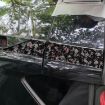 Gold Foil Carbon Fiber Roof Stickers for Corvette C8 2020+ (4pcs) - 3