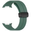 Samsung Galaxy Watch 8/8 Classic Magnetic Silicone Band (Dark Green) - 2